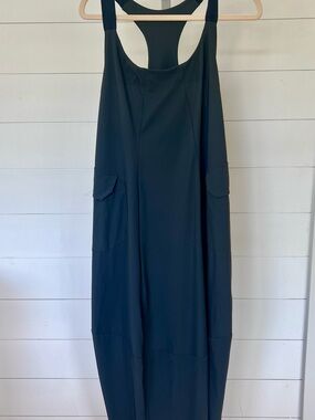 Porto SF Charcoal Gray Architectural Midi Dress Size 1